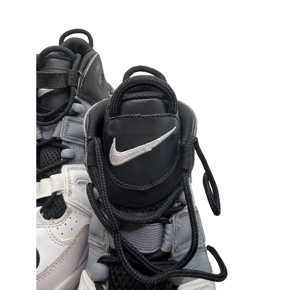Nike Air More Uptempo GS Tri-Color Black Grey White 415082-005 Size 7Y